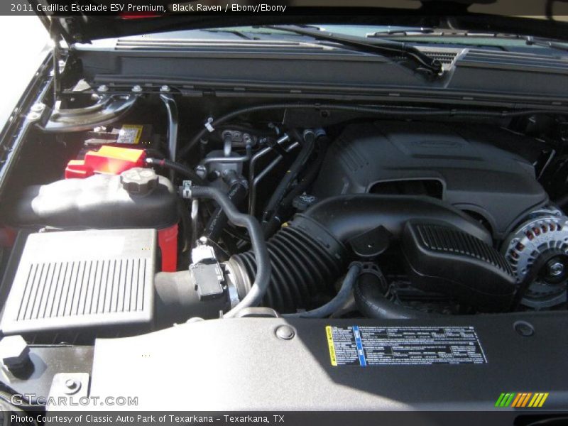 Black Raven / Ebony/Ebony 2011 Cadillac Escalade ESV Premium