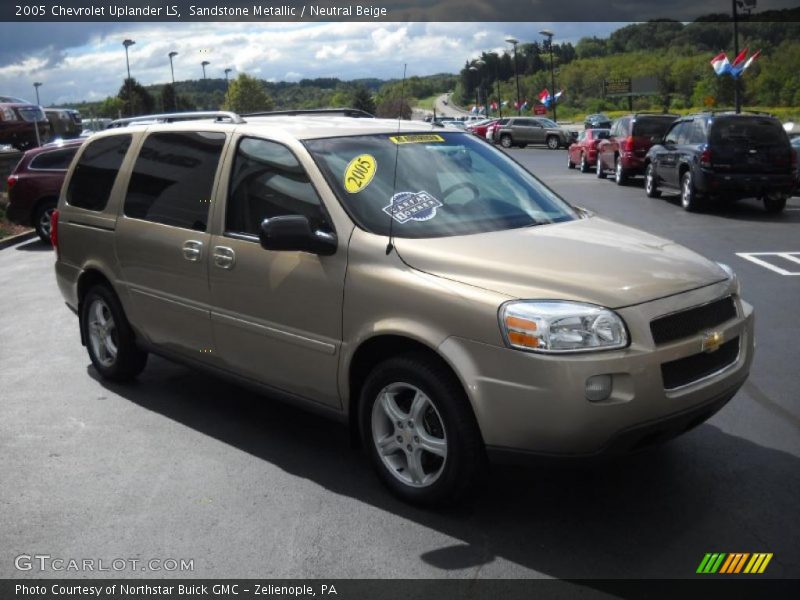 Sandstone Metallic / Neutral Beige 2005 Chevrolet Uplander LS