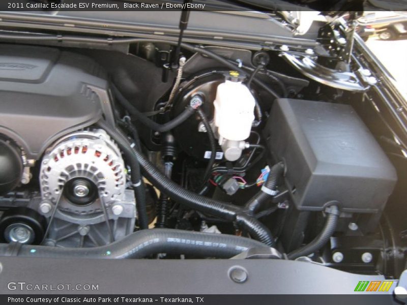 Black Raven / Ebony/Ebony 2011 Cadillac Escalade ESV Premium