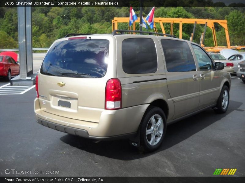 Sandstone Metallic / Neutral Beige 2005 Chevrolet Uplander LS