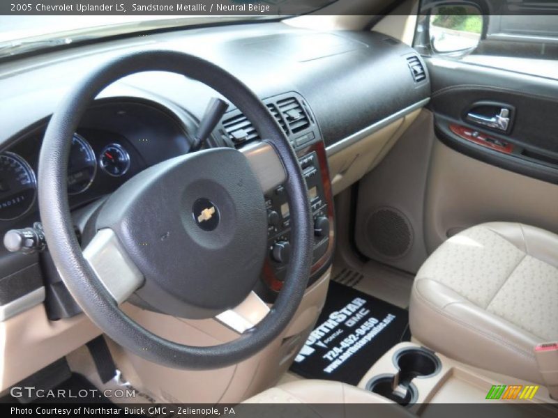 Sandstone Metallic / Neutral Beige 2005 Chevrolet Uplander LS