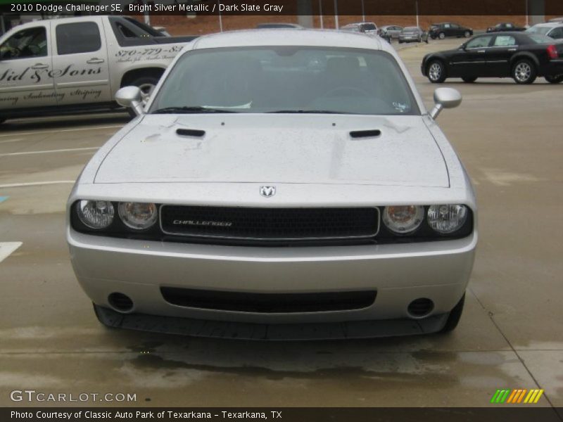 Bright Silver Metallic / Dark Slate Gray 2010 Dodge Challenger SE