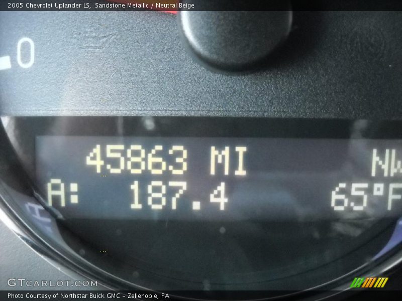 Sandstone Metallic / Neutral Beige 2005 Chevrolet Uplander LS