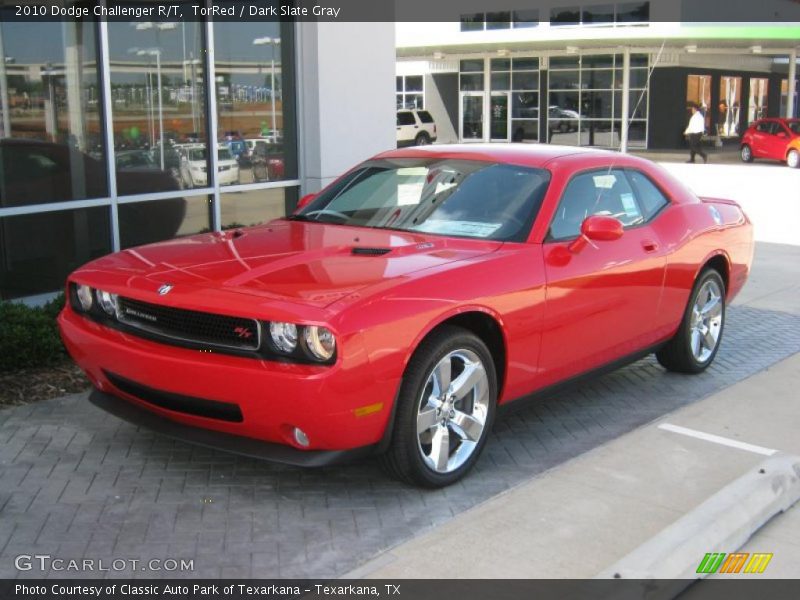 TorRed / Dark Slate Gray 2010 Dodge Challenger R/T