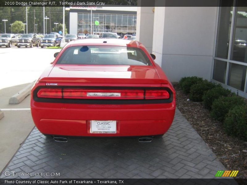 TorRed / Dark Slate Gray 2010 Dodge Challenger R/T