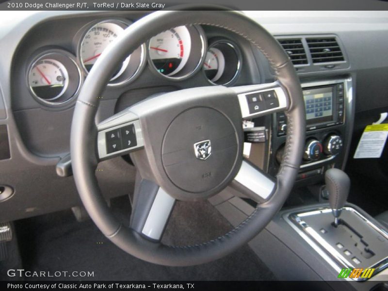 TorRed / Dark Slate Gray 2010 Dodge Challenger R/T