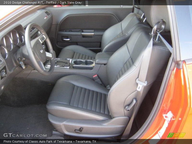 TorRed / Dark Slate Gray 2010 Dodge Challenger R/T