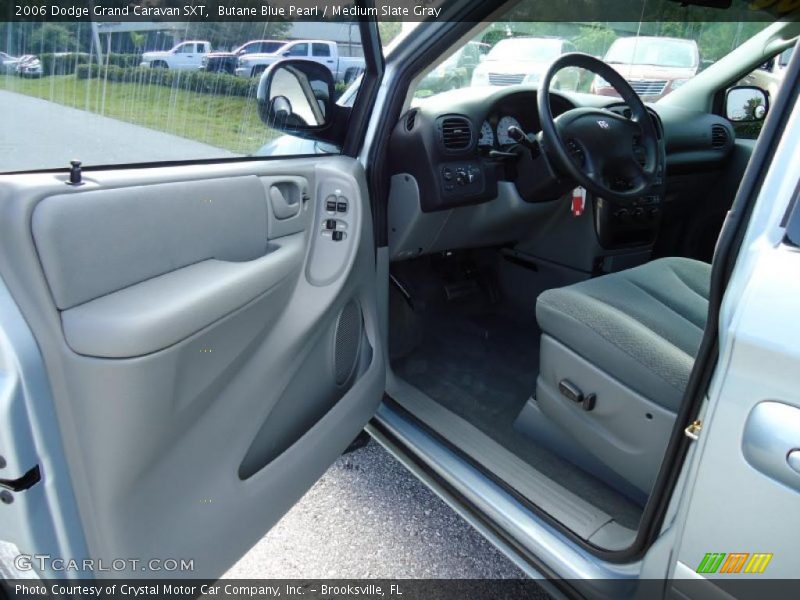 Butane Blue Pearl / Medium Slate Gray 2006 Dodge Grand Caravan SXT