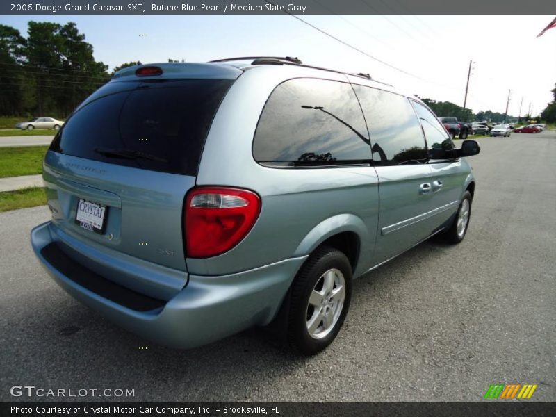 Butane Blue Pearl / Medium Slate Gray 2006 Dodge Grand Caravan SXT