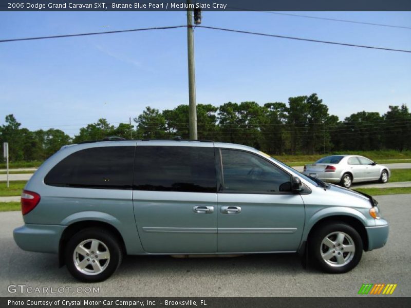 Butane Blue Pearl / Medium Slate Gray 2006 Dodge Grand Caravan SXT