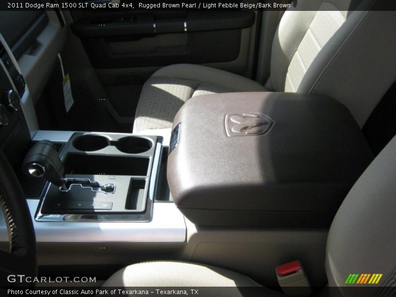 Rugged Brown Pearl / Light Pebble Beige/Bark Brown 2011 Dodge Ram 1500 SLT Quad Cab 4x4
