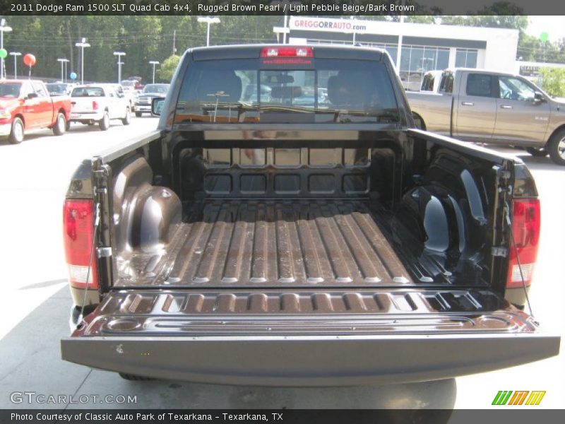 Rugged Brown Pearl / Light Pebble Beige/Bark Brown 2011 Dodge Ram 1500 SLT Quad Cab 4x4