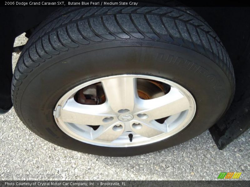 Butane Blue Pearl / Medium Slate Gray 2006 Dodge Grand Caravan SXT