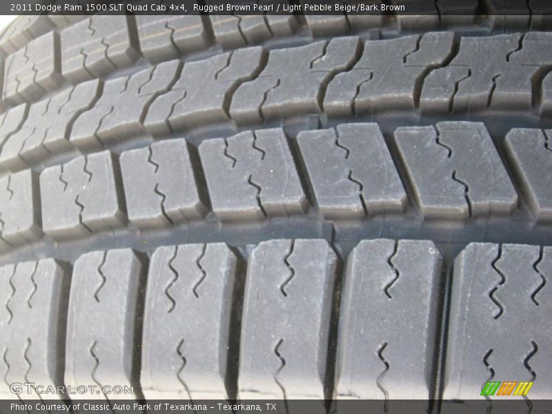 Rugged Brown Pearl / Light Pebble Beige/Bark Brown 2011 Dodge Ram 1500 SLT Quad Cab 4x4