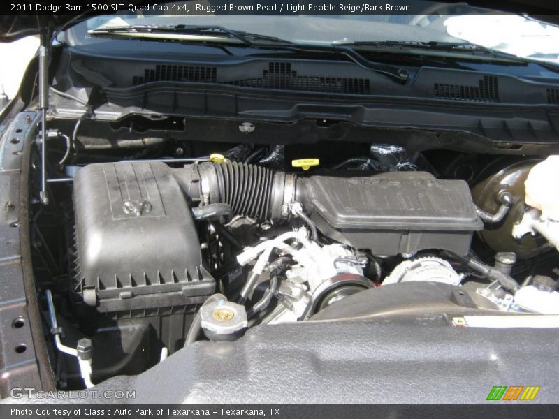 Rugged Brown Pearl / Light Pebble Beige/Bark Brown 2011 Dodge Ram 1500 SLT Quad Cab 4x4
