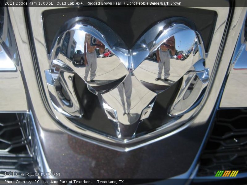 Rugged Brown Pearl / Light Pebble Beige/Bark Brown 2011 Dodge Ram 1500 SLT Quad Cab 4x4