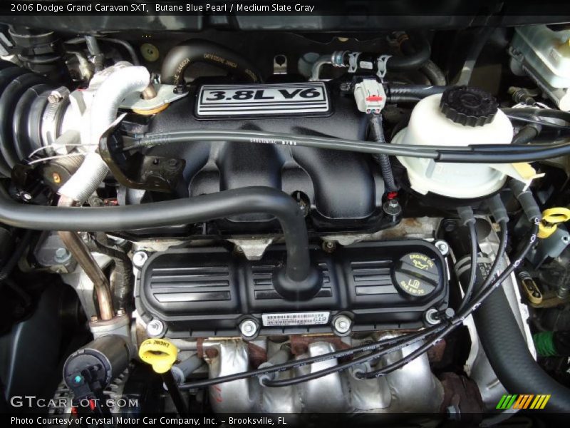Butane Blue Pearl / Medium Slate Gray 2006 Dodge Grand Caravan SXT