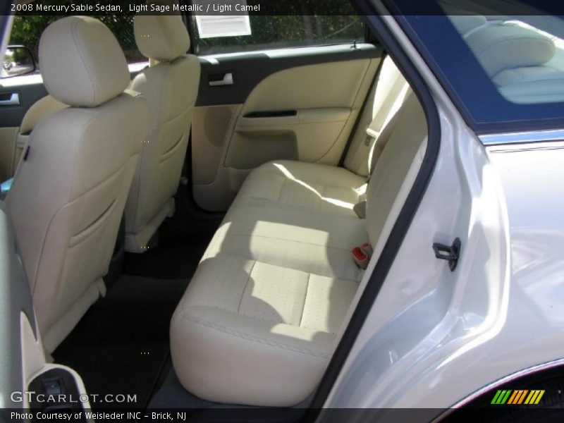 Light Sage Metallic / Light Camel 2008 Mercury Sable Sedan