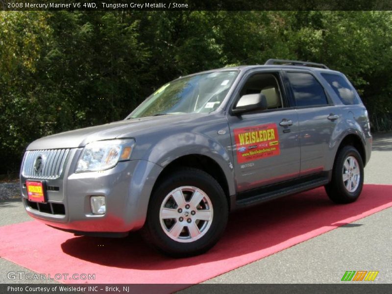 Tungsten Grey Metallic / Stone 2008 Mercury Mariner V6 4WD