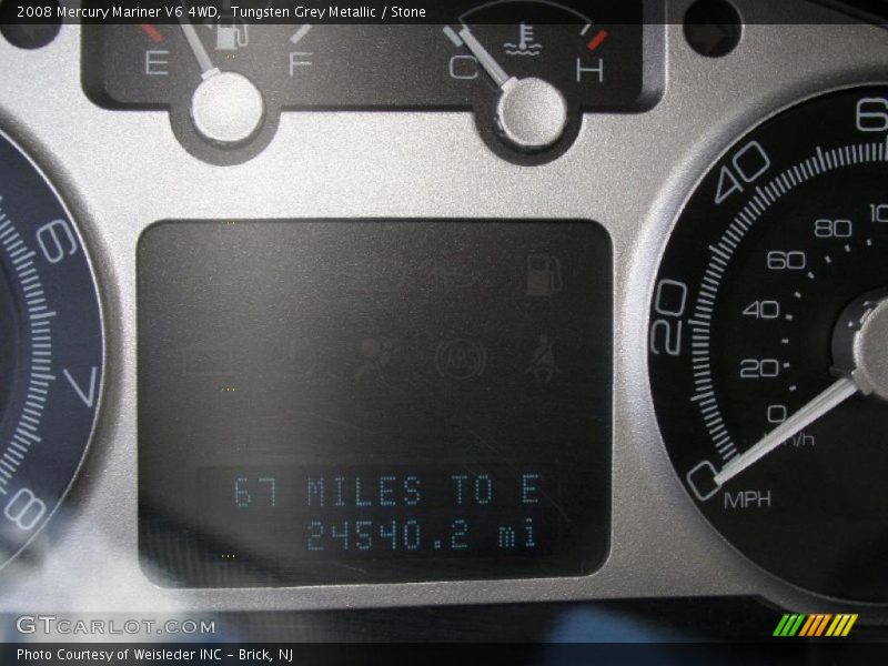 Tungsten Grey Metallic / Stone 2008 Mercury Mariner V6 4WD