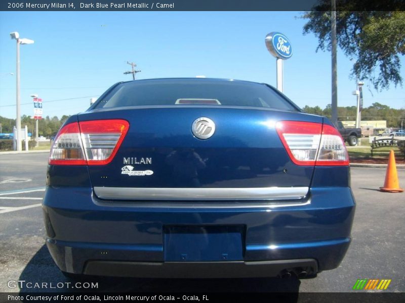 Dark Blue Pearl Metallic / Camel 2006 Mercury Milan I4