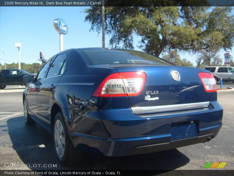 Dark Blue Pearl Metallic / Camel 2006 Mercury Milan I4