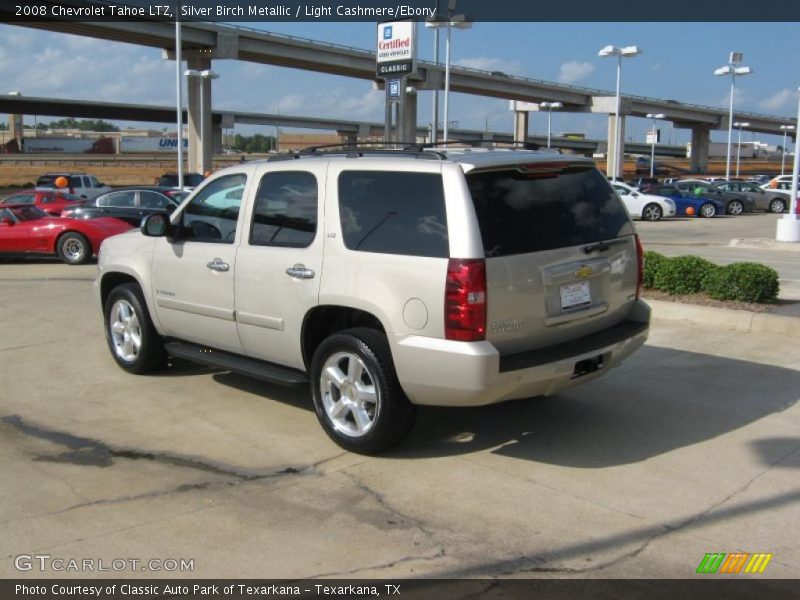 Silver Birch Metallic / Light Cashmere/Ebony 2008 Chevrolet Tahoe LTZ