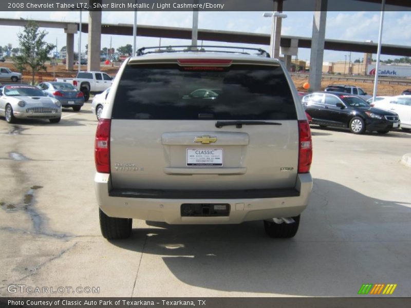 Silver Birch Metallic / Light Cashmere/Ebony 2008 Chevrolet Tahoe LTZ