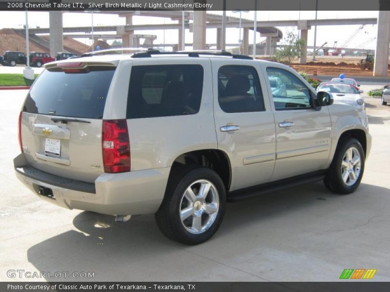Silver Birch Metallic / Light Cashmere/Ebony 2008 Chevrolet Tahoe LTZ