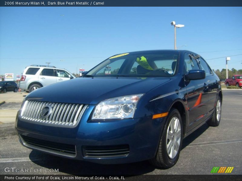 Dark Blue Pearl Metallic / Camel 2006 Mercury Milan I4