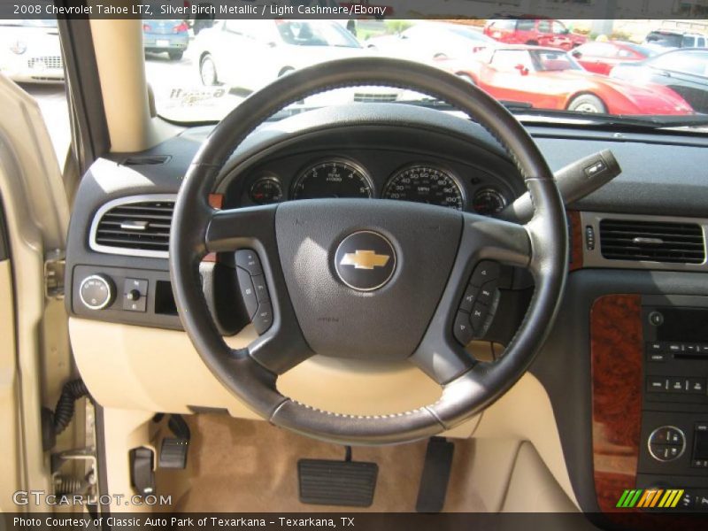 Silver Birch Metallic / Light Cashmere/Ebony 2008 Chevrolet Tahoe LTZ