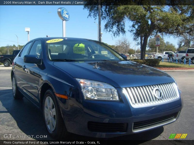 Dark Blue Pearl Metallic / Camel 2006 Mercury Milan I4