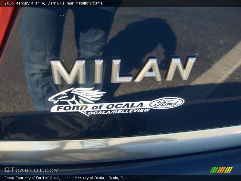 Dark Blue Pearl Metallic / Camel 2006 Mercury Milan I4
