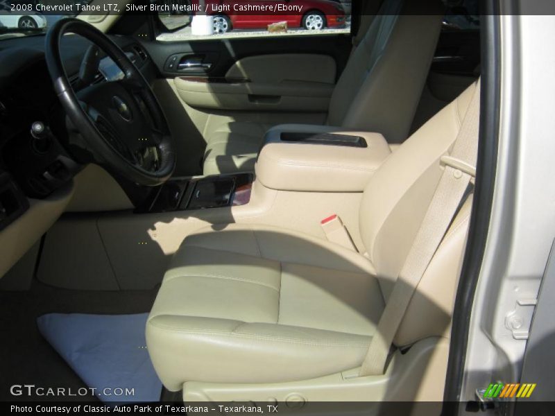 Silver Birch Metallic / Light Cashmere/Ebony 2008 Chevrolet Tahoe LTZ