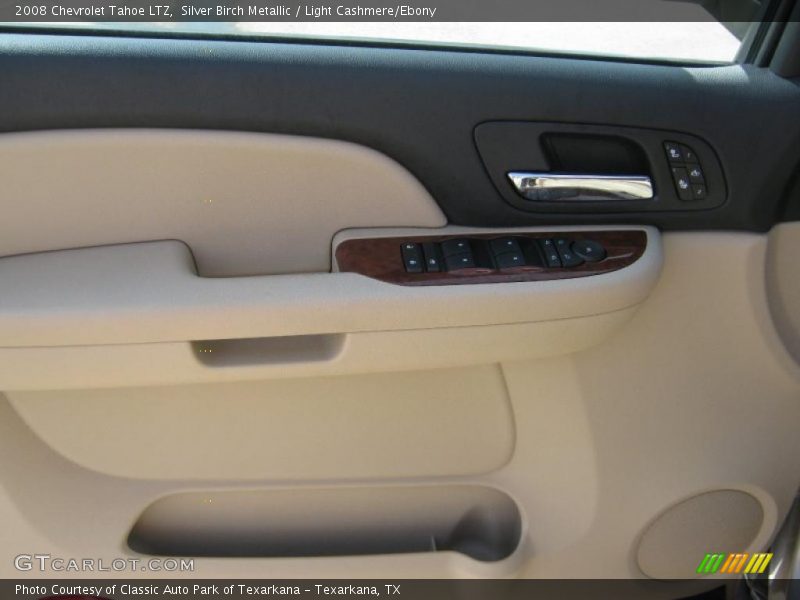 Silver Birch Metallic / Light Cashmere/Ebony 2008 Chevrolet Tahoe LTZ