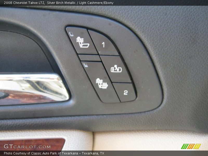 Silver Birch Metallic / Light Cashmere/Ebony 2008 Chevrolet Tahoe LTZ