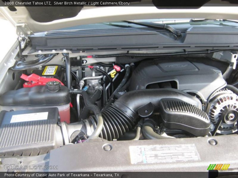 Silver Birch Metallic / Light Cashmere/Ebony 2008 Chevrolet Tahoe LTZ