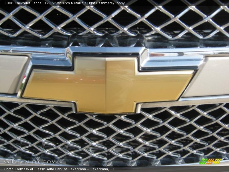 Silver Birch Metallic / Light Cashmere/Ebony 2008 Chevrolet Tahoe LTZ