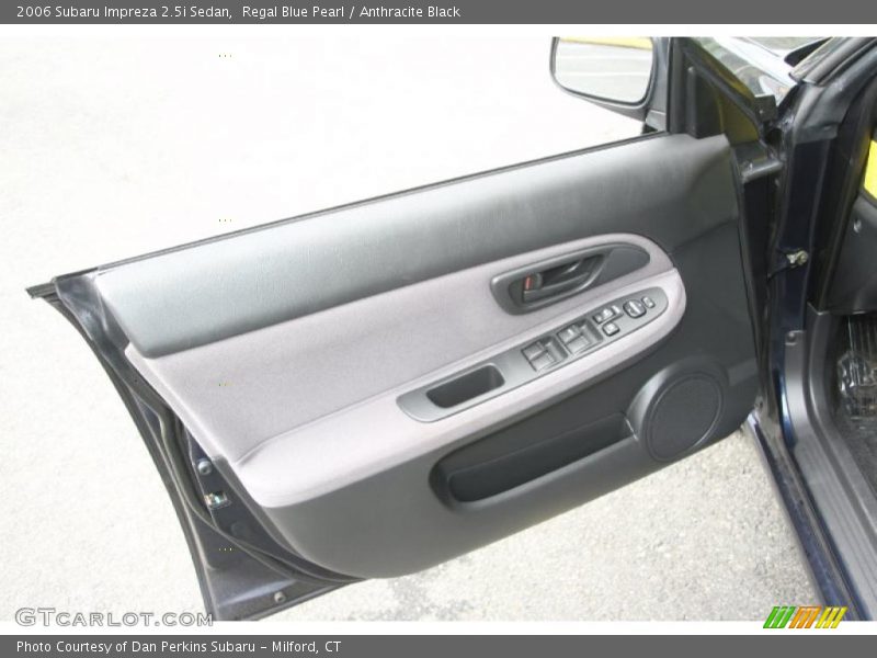 Regal Blue Pearl / Anthracite Black 2006 Subaru Impreza 2.5i Sedan