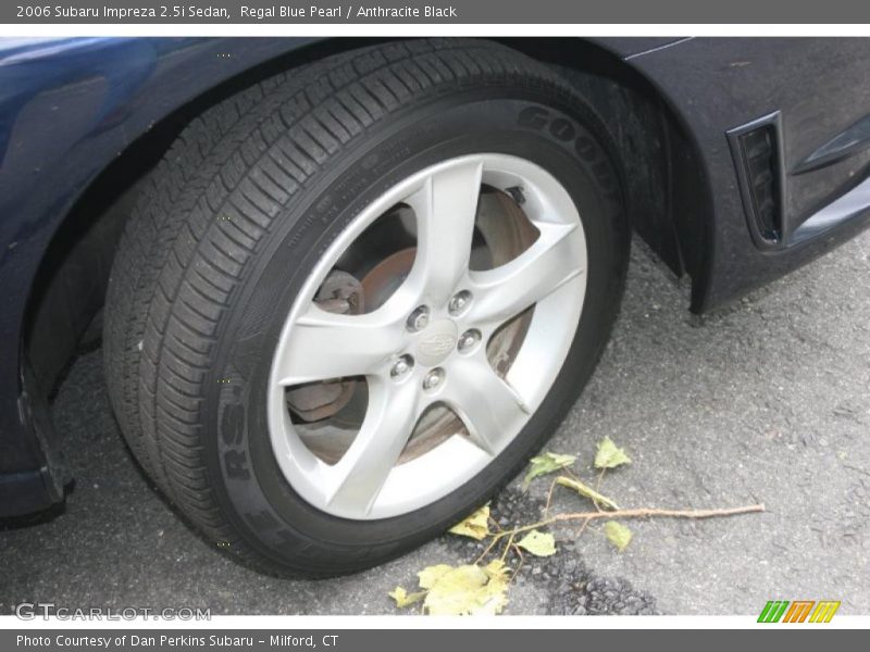 Regal Blue Pearl / Anthracite Black 2006 Subaru Impreza 2.5i Sedan