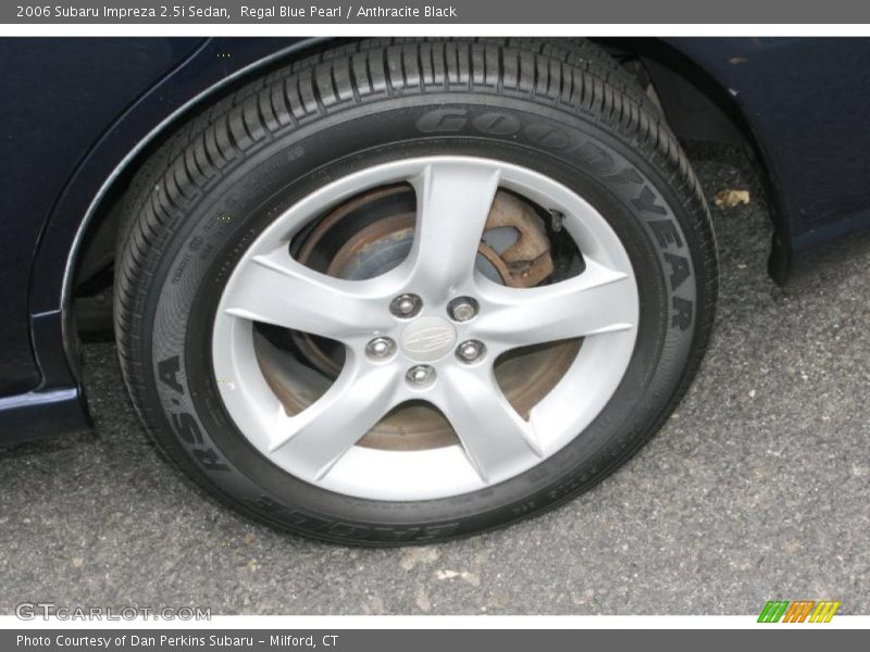 Regal Blue Pearl / Anthracite Black 2006 Subaru Impreza 2.5i Sedan