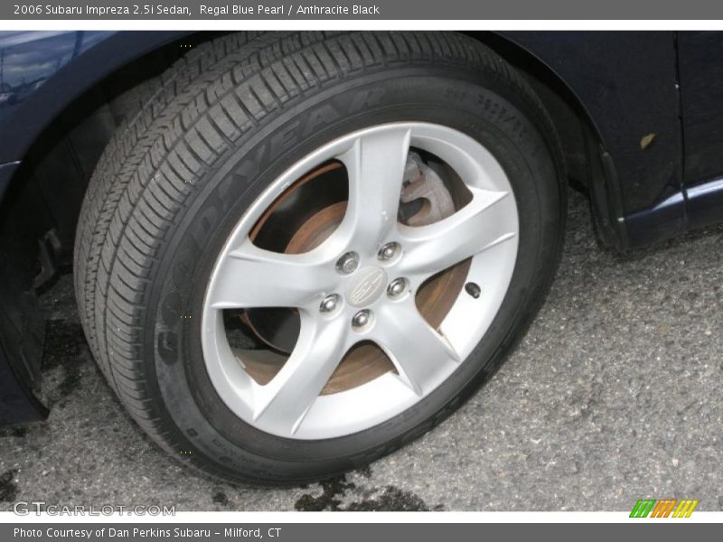 Regal Blue Pearl / Anthracite Black 2006 Subaru Impreza 2.5i Sedan