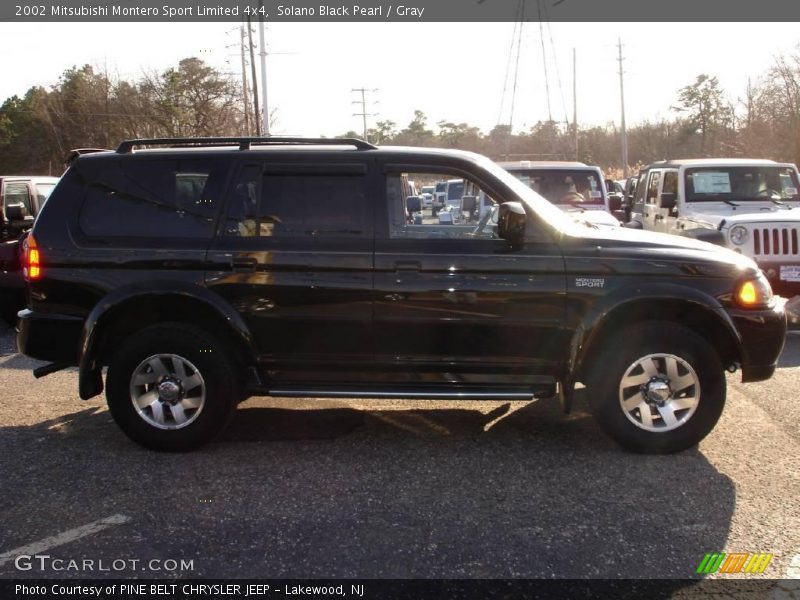 Solano Black Pearl / Gray 2002 Mitsubishi Montero Sport Limited 4x4