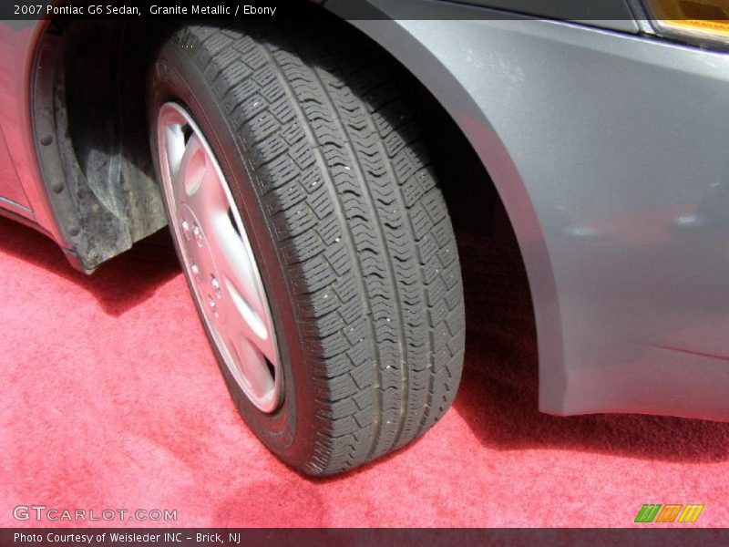 Granite Metallic / Ebony 2007 Pontiac G6 Sedan