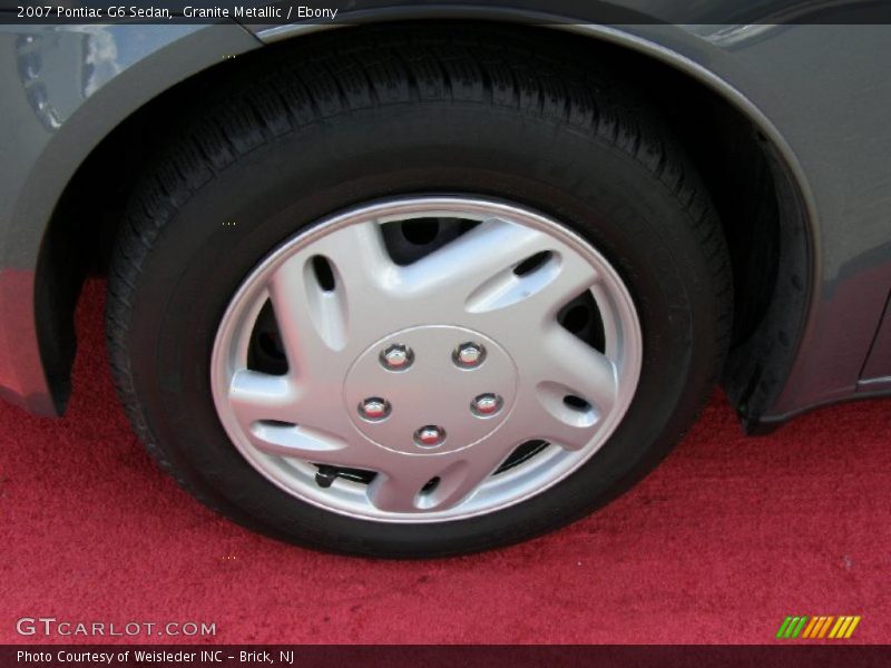 Granite Metallic / Ebony 2007 Pontiac G6 Sedan