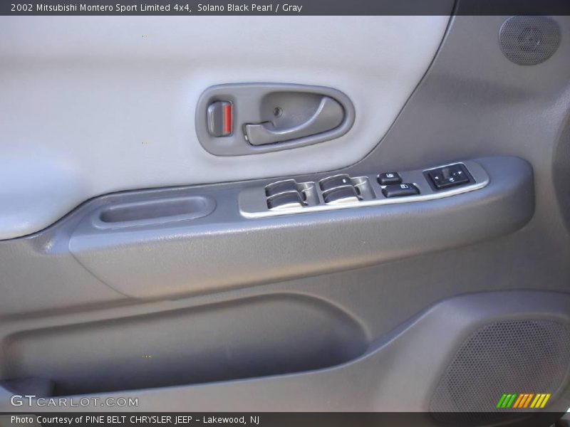Solano Black Pearl / Gray 2002 Mitsubishi Montero Sport Limited 4x4