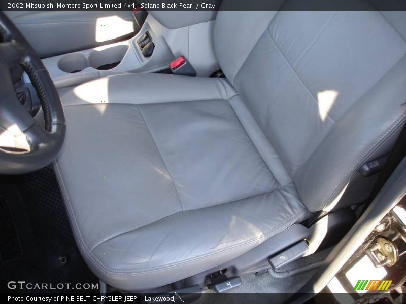 Solano Black Pearl / Gray 2002 Mitsubishi Montero Sport Limited 4x4