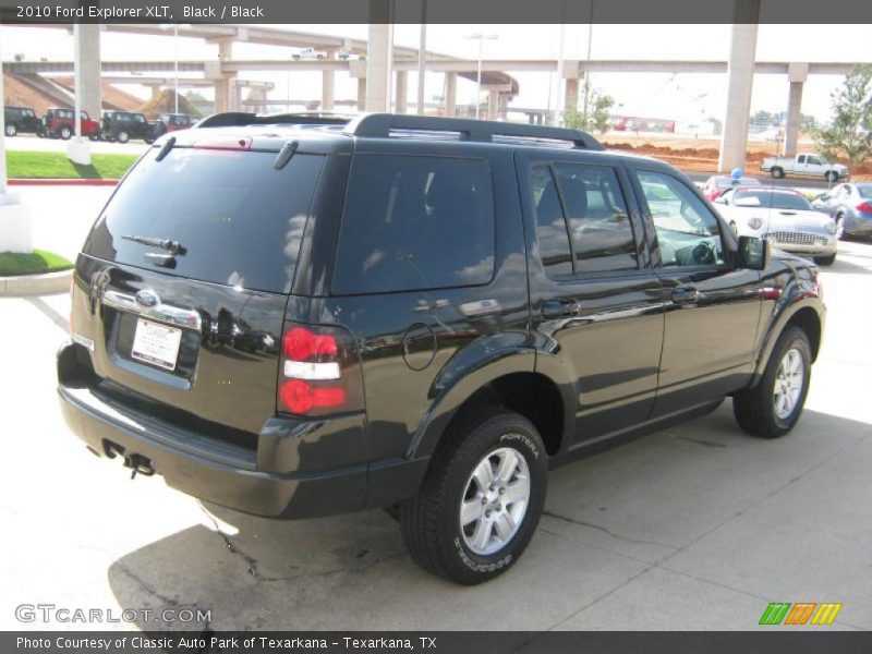 Black / Black 2010 Ford Explorer XLT