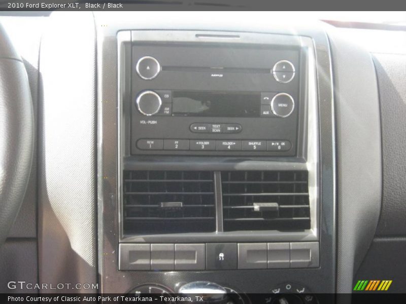 Black / Black 2010 Ford Explorer XLT