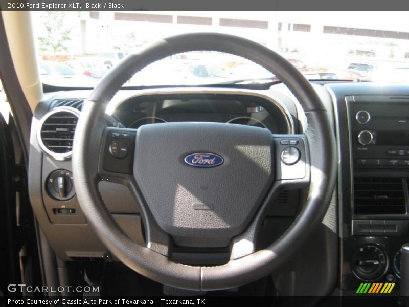 Black / Black 2010 Ford Explorer XLT